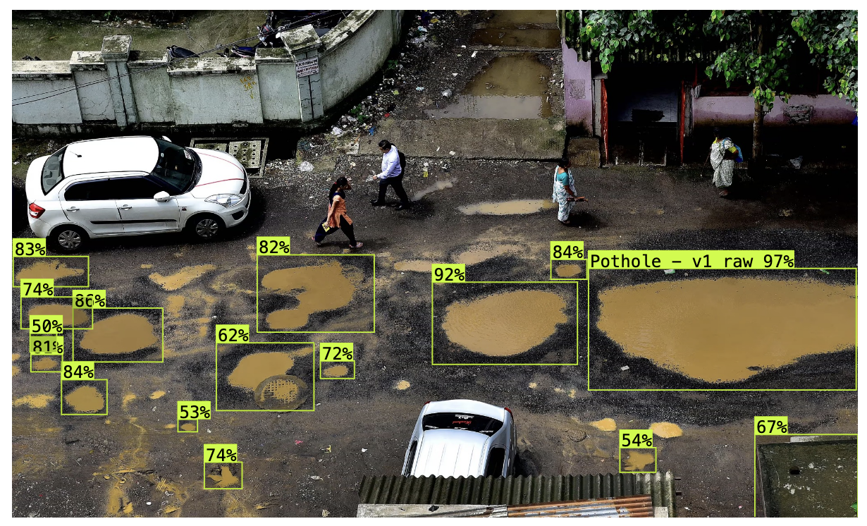 Tejas Vision pothole detection demo